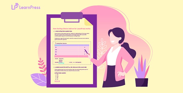 LearnPress – Sorting Choice Add-on 4.0.3