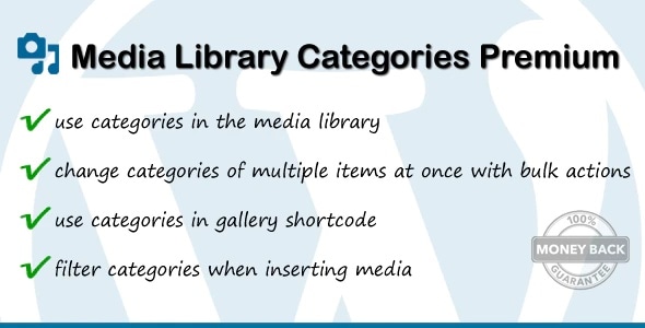 Media Library Categories Premium 2.4.2