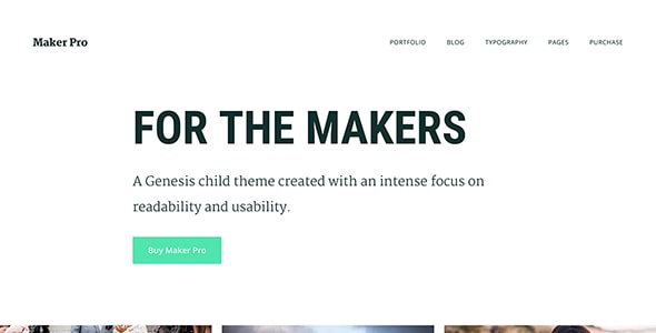 StudioPress Maker Pro Theme 1.0.1