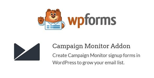 WPForms – Campaign Monitor Addon 1.4.0