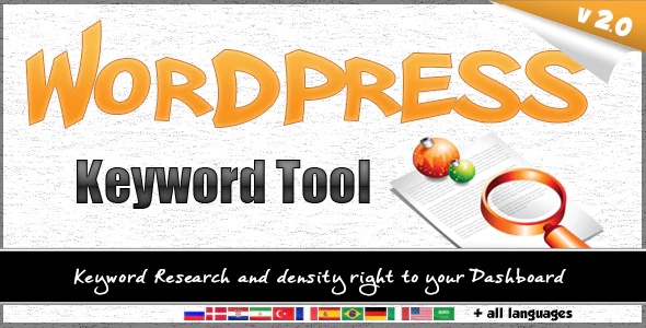 WordPress Keyword Tool Plugin 2.3.3