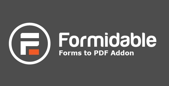 Formidable Forms – Forms to PDF Add-On 2.0.7