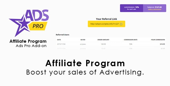 Ads Pro Add-on – WordPress Affiliate Program 1.0.4