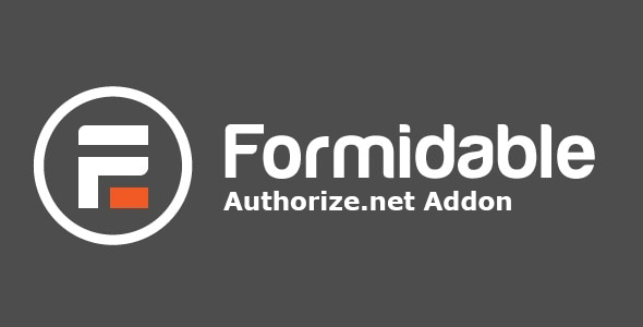 Formidable Forms – Authorize.net Payments Add-On 2.05