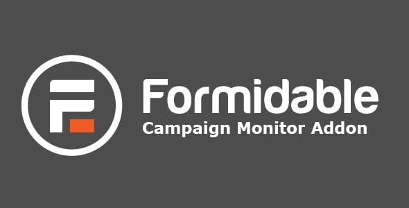 Formidable Forms – Campaign Monitor Add-On 1.06